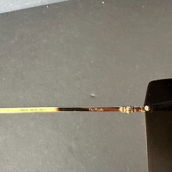 Christian Dior Diormetallic Oversized Sunglasses - Picture 8 of 12